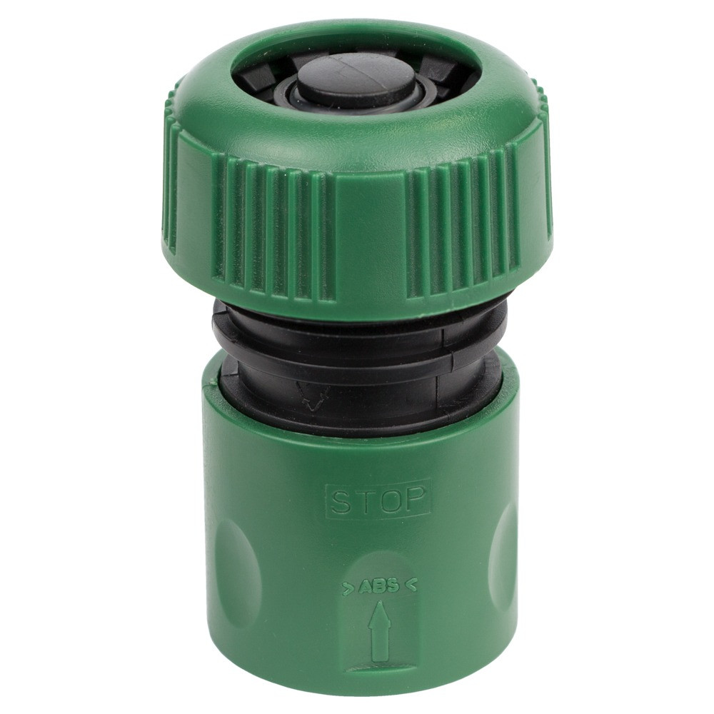 Конектор 1/2" швидкознімний аквастоп для шланга 3/4" (ABS) GRAD (5016125), фото 1