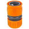 Конектор 3/4" швидкознімний для шланга 1" аквастоп (ABS) FLORA (5015504), фото 2