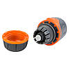 Конектор 1/2" швидкознімний для шланга 1/2" аквастоп (ABS+TPR) FLORA (5015494), фото 4