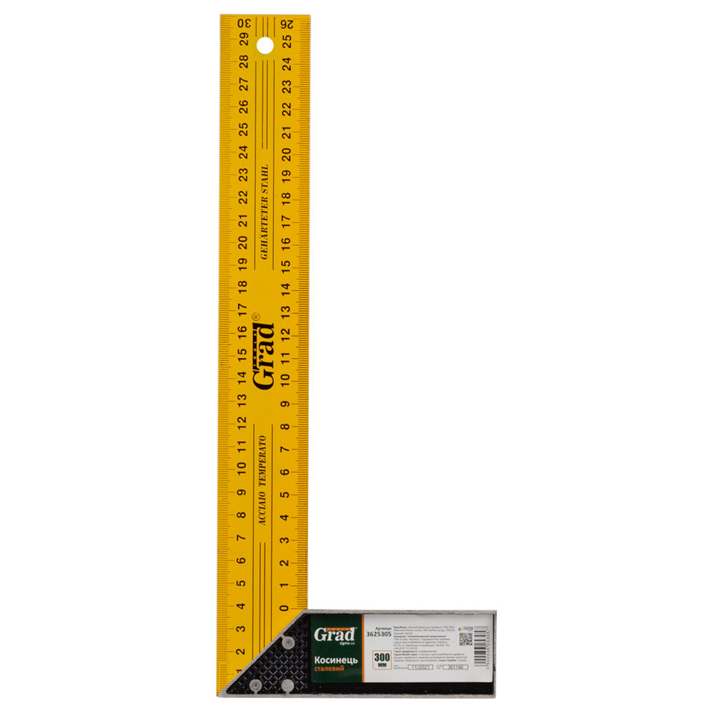 Косинець сталевий 300 мм GRAD (3625305), фото 1
