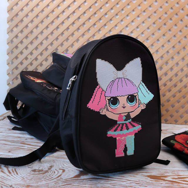 hobo / ARMY CLOTH  PATCHWORK CUSHION /BG Рюкзак для вишивання бісером 