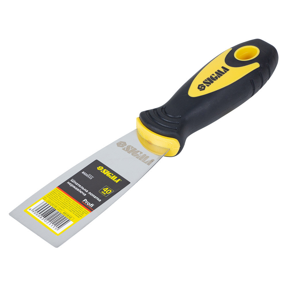 Шпательна лопатка неіржавка Profi 40мм SIGMA (8322111), фото 1