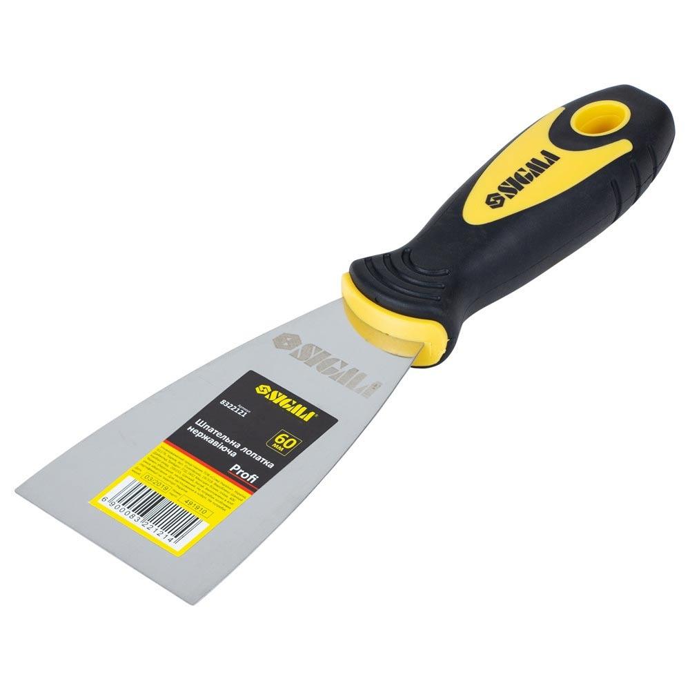 Шпательна лопатка неіржавка Profi 60 мм SIGMA (8322121), фото 1