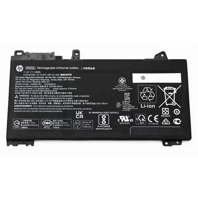 Оригінальна батарея акумулятор для ноутбука HP LK03XL, HSTNN-LB7U, HSTNN-UB7I, HSTNN-IB8M - АКБ