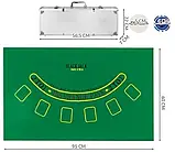 Ігровий набір із 500 фішок у валізі HQ, фото 2