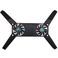 Подставка для ноутбуков охлаждающая складная Чёрный Хіт продажу!