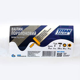 Валик  поролоновий під ручку 6*70*250 TITAN COLOR