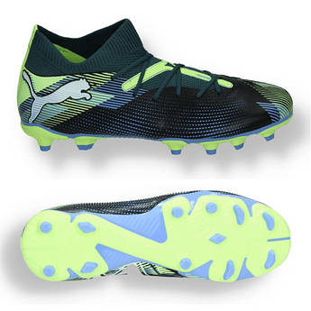 Дитячі бутси Puma Future 7 Match FG/AG Jr 107945-03, Темно-синій, Розмір (EU) — 38