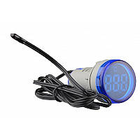 Термометр АСКО-УКРЕМ U-ADM-T -20°С - 199°C круглий, синій (A0190010171)