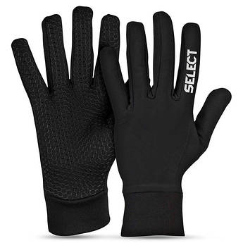 Рукавиці Select Player Gloves Winter V23 (Finja IF) 650066, Чорний, Розмір (EU) — 7
