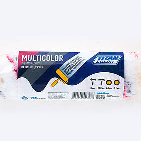 Валик Multicolor під ручку, 8*48*180 мм, ворс 11 мм, TITAN COLOR