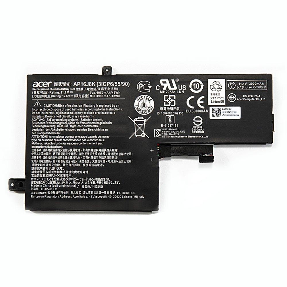 Оригінальна акумуляторна батарея для ноутбука Acer 15.2 V, 3220mAh, 48Wh - AC14B8K - АКБ