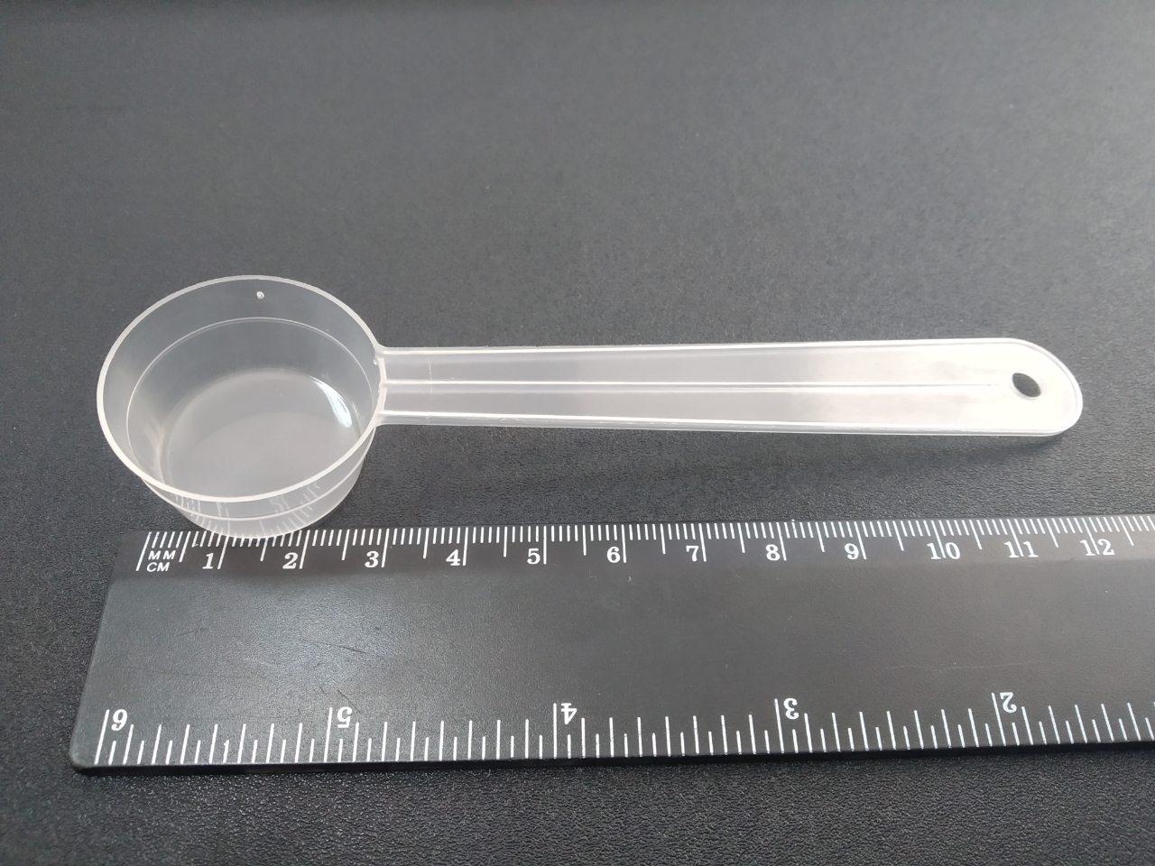 Мірна ложка для харчових продуктів 10 ml (довга ручка). Виробництво Польща. Дуже гарна якість., фото 1