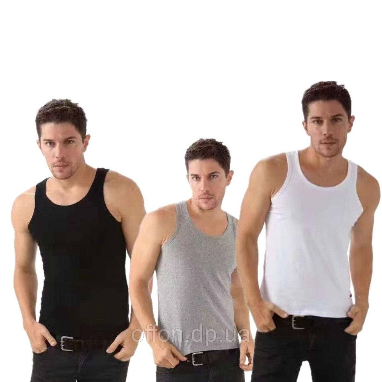 Майка чоловіча бавовна Calvin Klein чорна