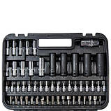 Набір головок торцевих 1/4″ та 1/2″ 111 предметів Vitals Master Impact + Superlock, фото 6