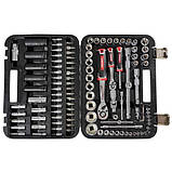 Набір головок торцевих 1/4″ та 1/2″ 111 предметів Vitals Master Impact + Superlock, фото 9