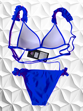 Купальник Fuba Эрика 72101 электрик(В НАЛИЧИИ ТОЛЬКО 42 44 46 48 50 УКР р-ры), фото 3