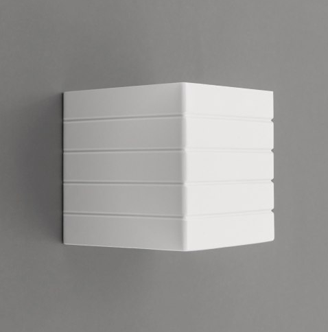 Світильник гіпсовий настінний, бра LUMINARIA CARDIFF Білий S2201 WT, фото 1