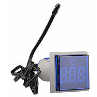 Термометр АСКО-УКРЕМ U-ADM-T -20 ° С - 199 ° C квадратний, синій (A0190010156)