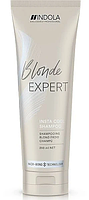 Шампунь для всіх типів блонда нейтралізуючий жовтистість Indola Blond Addict Instacool Shampo 250мл