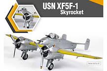 USN XF5F-1 Skyrocket. Збірна модель літака у масштабі 1/48. ACADEMY 12363, фото 2