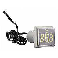 Термометр АСКО-УКРЕМ U-ADM-T -20°С - 199°C квадратний, білий (A0190010157)