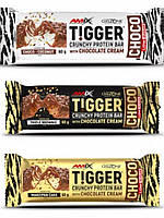 Amix Tigger Zero Bar 60 g блок 20шт, протеїнові батончики