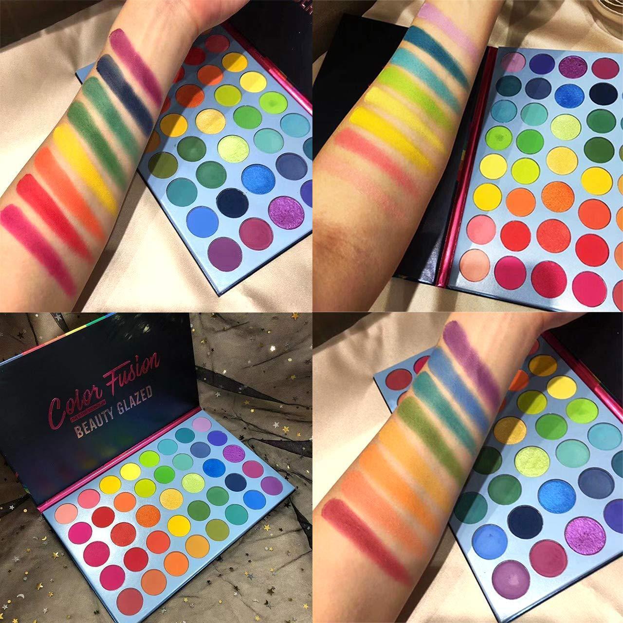 Тіні для повік 39 відтінків Beauty Glazed Color Fusion, фото 1