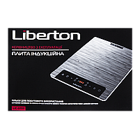Плита індукційна LIBERTON LIC-3707, 2000 Вт, 1 зона нагріву, управління сенсорне, рівні потужності 8, 80-240 °С, сірий, фото 5