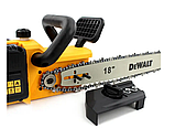 Акумуляторна ланцюгова пилка DeWalt DCM575N (36V, 6Ah, шина 45см). АКБ пила Деволт, фото 5