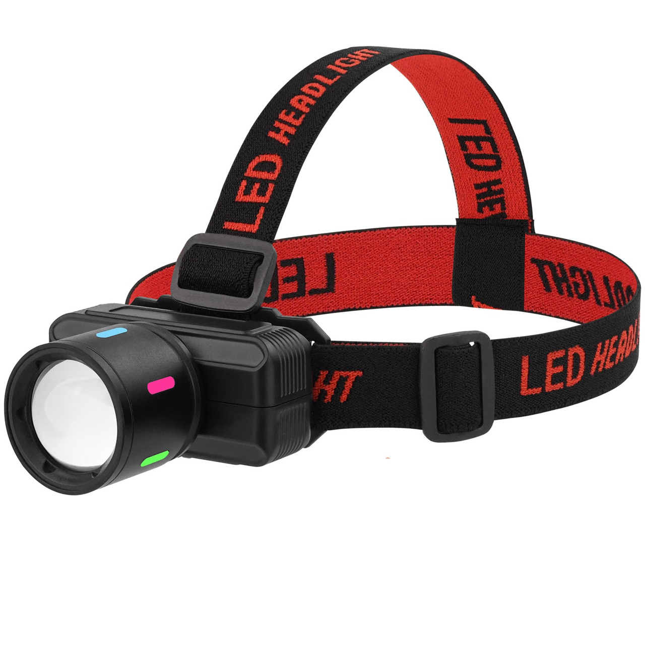 Ліхтар налобний KX-1832-TG, Motion Sensor, Li-Ion акум, індикація заряду, ЗУ Type-C, zoom