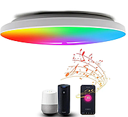 Розумний стельовий світильник 1DAL | Wi-Fi, RGBCW, 24W (SSLP24W), фото 4