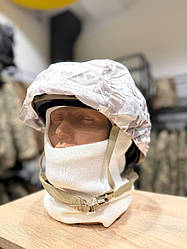 Кавер на каску маскувальний Білий мультикам