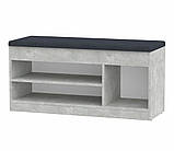 Тумба під взуття ТО-17 білий Компаніт (100x37,2х50 см), фото 3