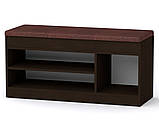 Тумба під взуття ТО-17 ательє світлий Компаніт (100x37,2х50 см), фото 4