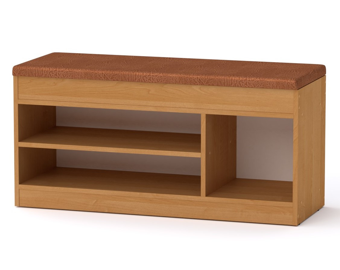 Тумба під взуття ТО-17 вільха Компаніт (100x37,2х50 см), фото 1