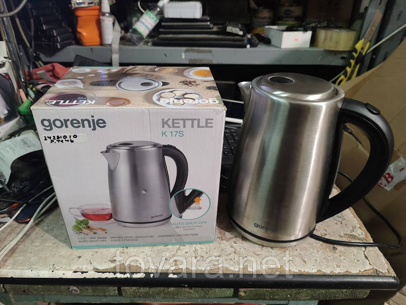 Електричний чайник Gorenje K 17S No 24281010