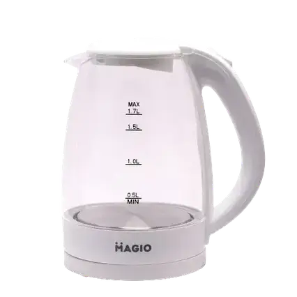 Електрочайник MAGIO МG-504 1,7л/1850Вт/термостійке скло