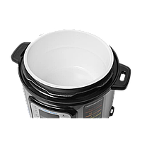 Скороварка LIBERTON LPC-4500, 900Вт, дисплей LED, чаша 5л, режими 12, відстрочка 24 год, чорний+сірий., фото 4
