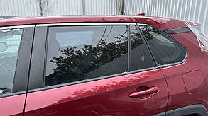 Дверь задняя левая Toyota Rav 4 2021-2024 год 670040R121 б/у оригинал код цвета 3Т3 красный в идеальном состоянии