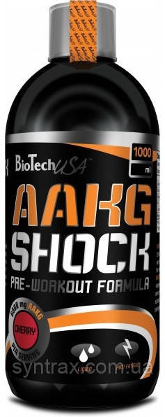 Амінокислота AAKG Shock Extreme BioTech USA 1000 мл