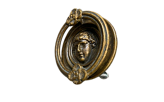 Стукачка "Романо" із зістареної латуні 11х11 см Stilars Італія 130269 (Італія)