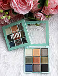 Палітра тіней для повік DoDo Girl Chromatic Mint, 9 Colors, фото 3