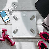 Ваги підлогові електронні Adler AD 8186 до 180 кг білі (SHiz15936), фото 2