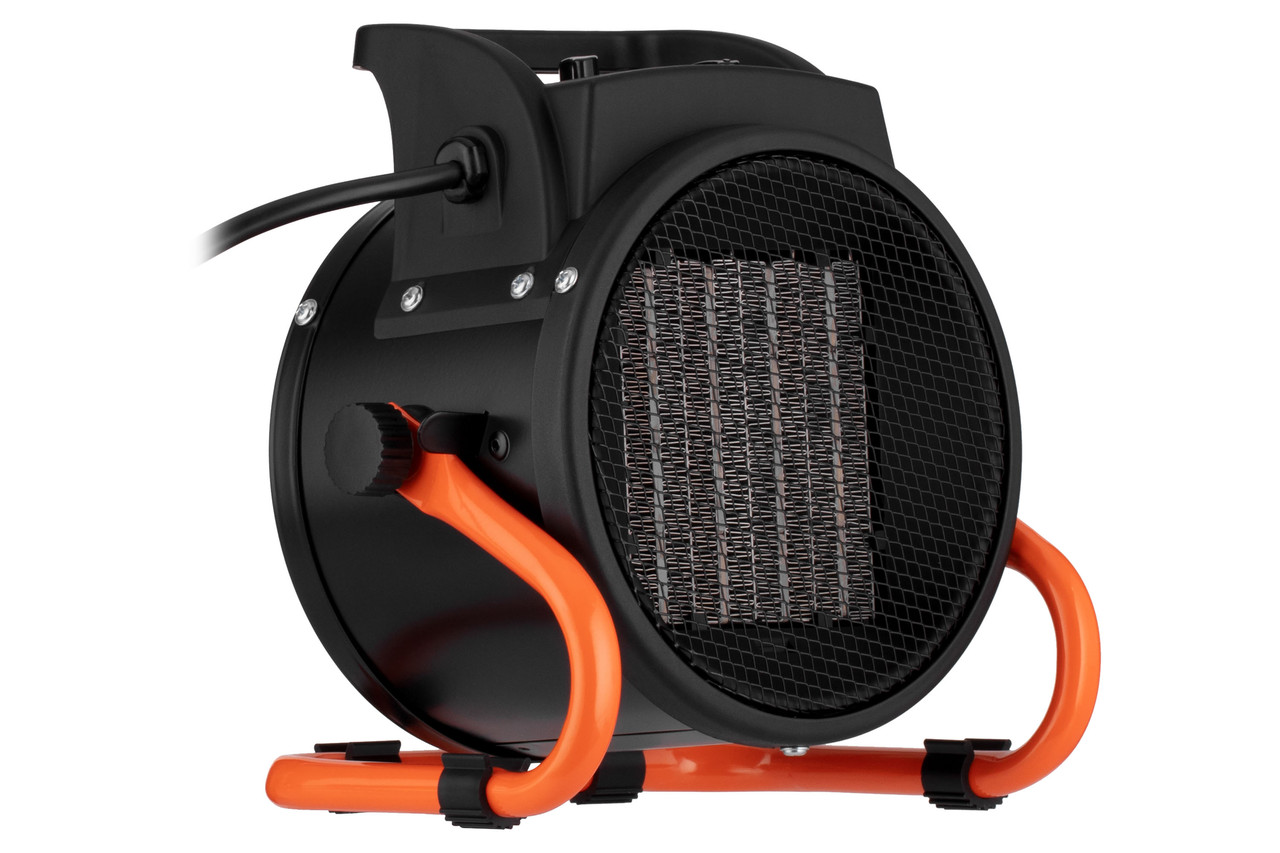 Теплова гармата електрична для дому 2E Ceramic AHC2000 2кВт 20 м² black S