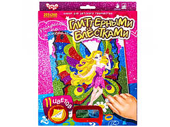 Розмальовка глітером, міні, у кор. 29*21*1см (10 шт.)