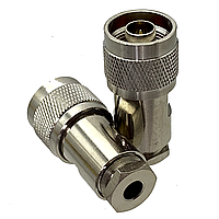 Конектор Роз'єм N-male для кабеля RG58 RG142 LMR195 50-3DFB