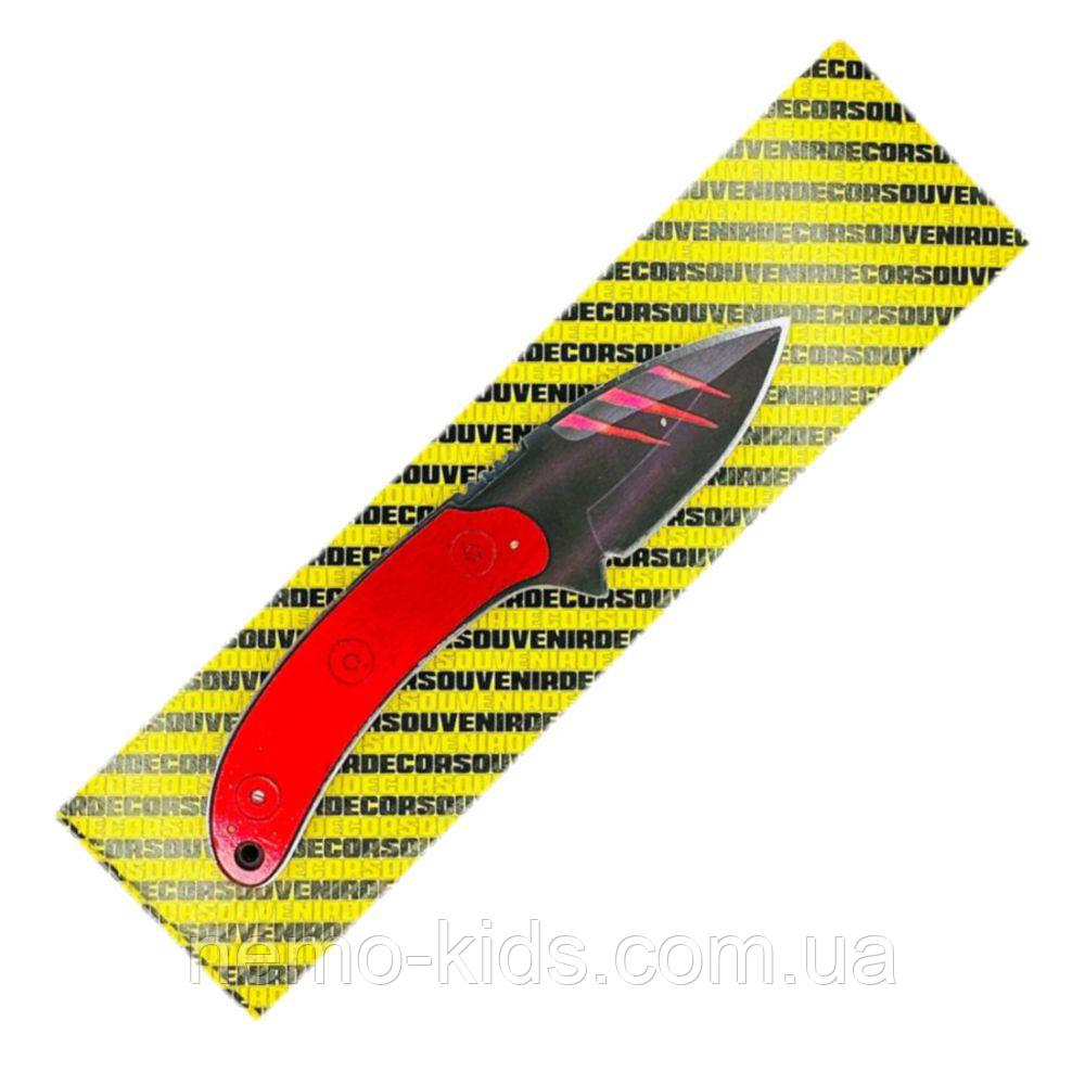 Ніж дерев'яний "Scorpion SCRATCH", на планш. 28*8 см, Сувенір Декор, Україна