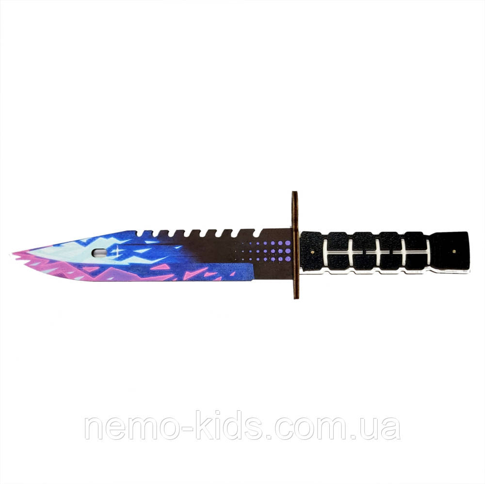 Ніж дерев'яний "SO-2 M-9 BAYONET DIGITAL", на планш. 28*8 см, Сувенір-Декор, Україна