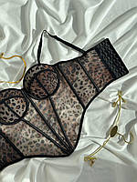 Бюстьє для жінки. Трендовий жіночий одяг. Топ леопардовий., фото 5